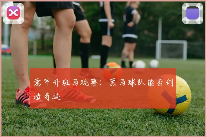 意甲升班马观察：黑马球队能否创造奇迹